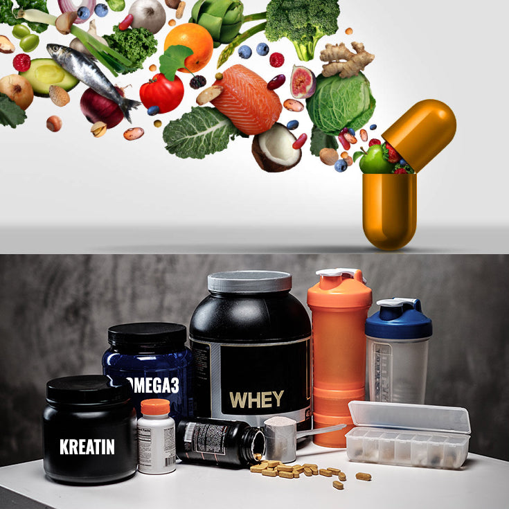 Supplement VS Lebensmittel