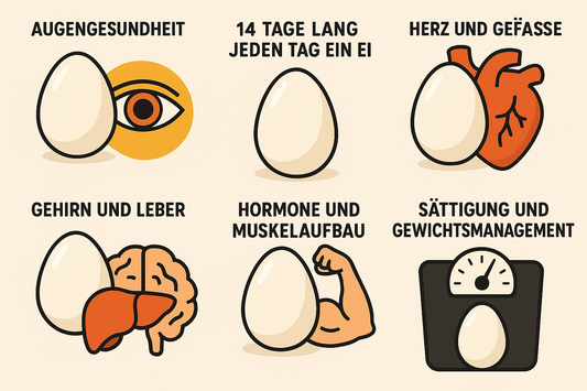 Was passiert, wenn du 14 Tage lang jeden Tag Eier isst?