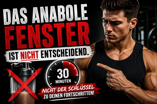 Jeder spricht vom „anabolen Fenster“.