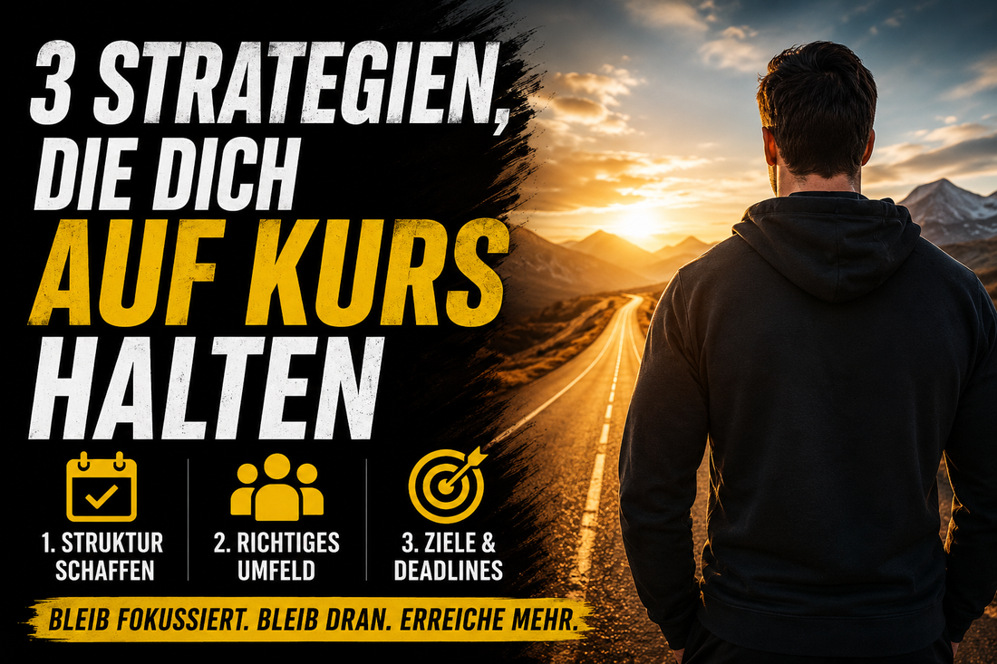 Verlierst du manchmal deinen Fokus und dein Momentum?