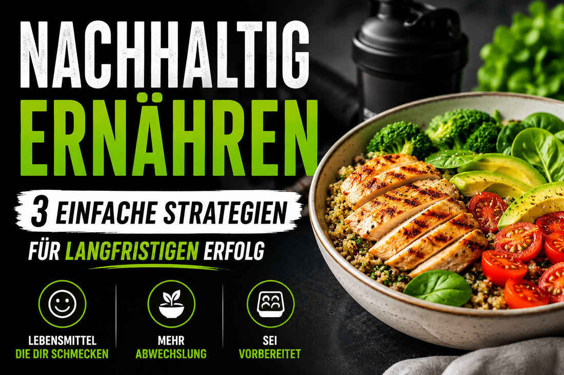 Nachhaltigkeit ist einer der wichtigsten Faktoren für jedes Trainings- oder Ernährungsprogramm