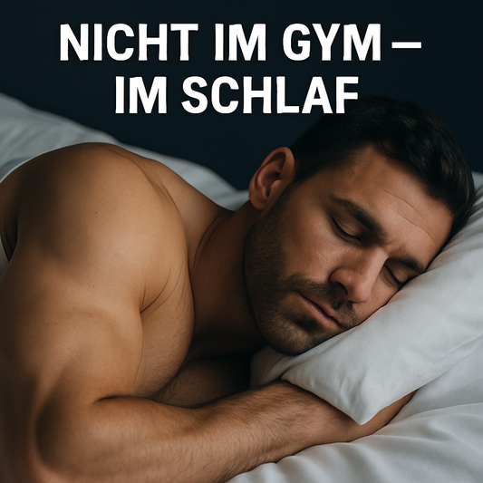 Dein größtes Muskelaufbau-Potenzial liegt nicht im Fitnessstudio – sondern im Schlaf.