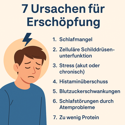 So bekommst du deine Energie zurück: Die 7 häufigsten Ursachen für Erschöpfung